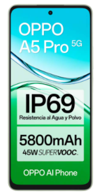 Comparar A5 Pro de Oppo financiado